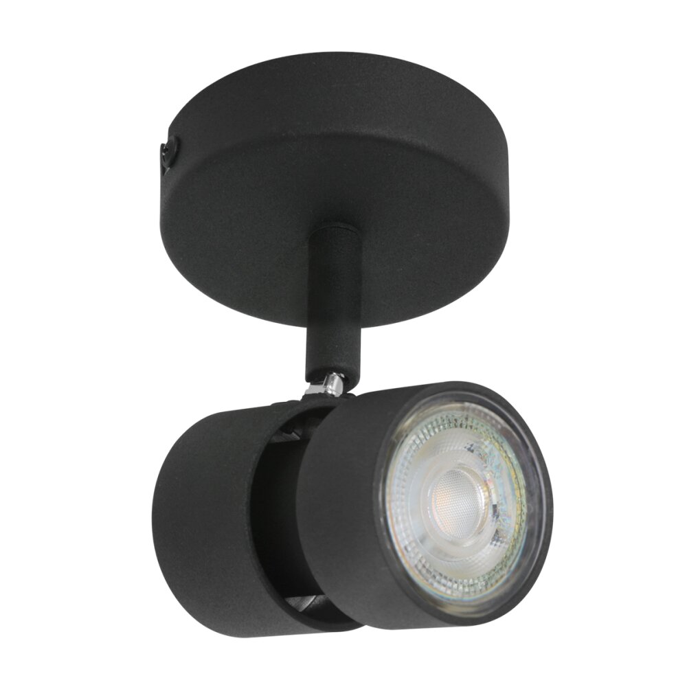Steinhauer Natasja Deckenleuchte LED Schwarz, 1-flammig main product photo