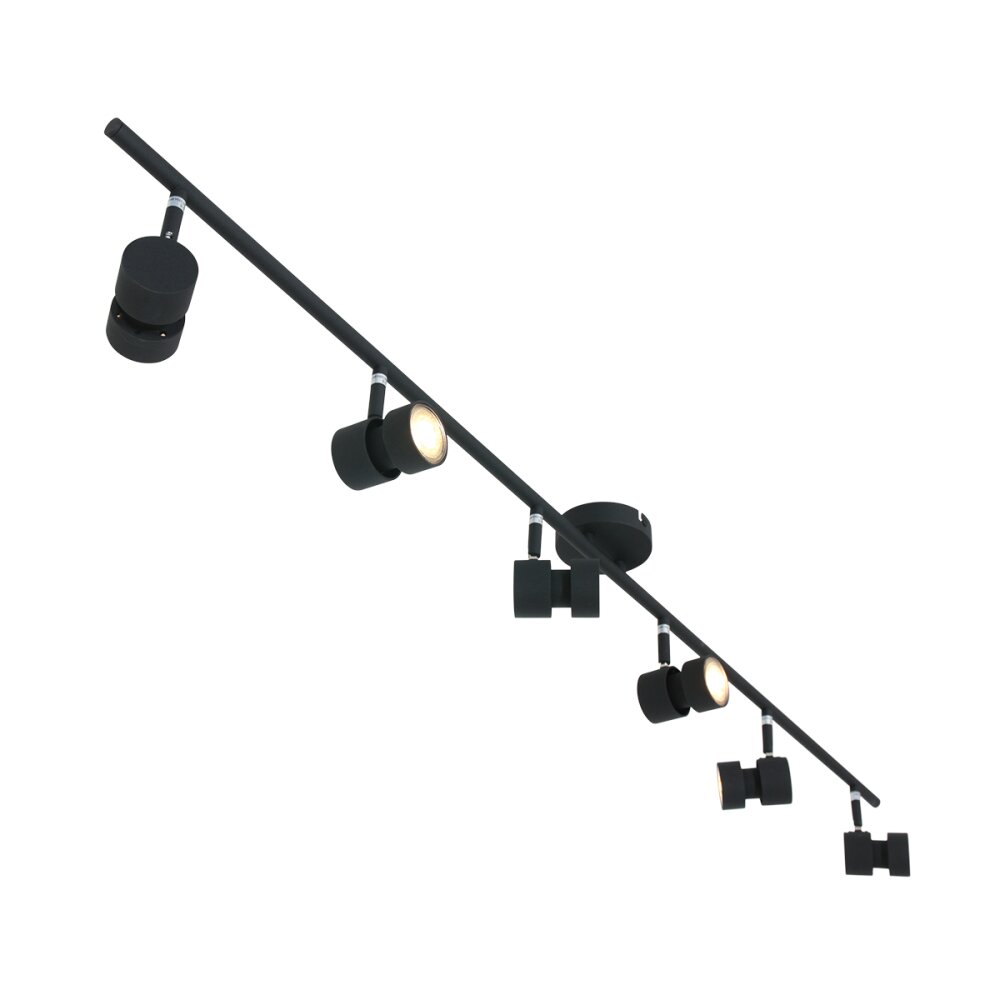 Steinhauer Natasja Deckenleuchte LED Schwarz, 6-flammig main product photo