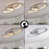 Baiyin Deckenleuchte LED Chrom, 1-flammig