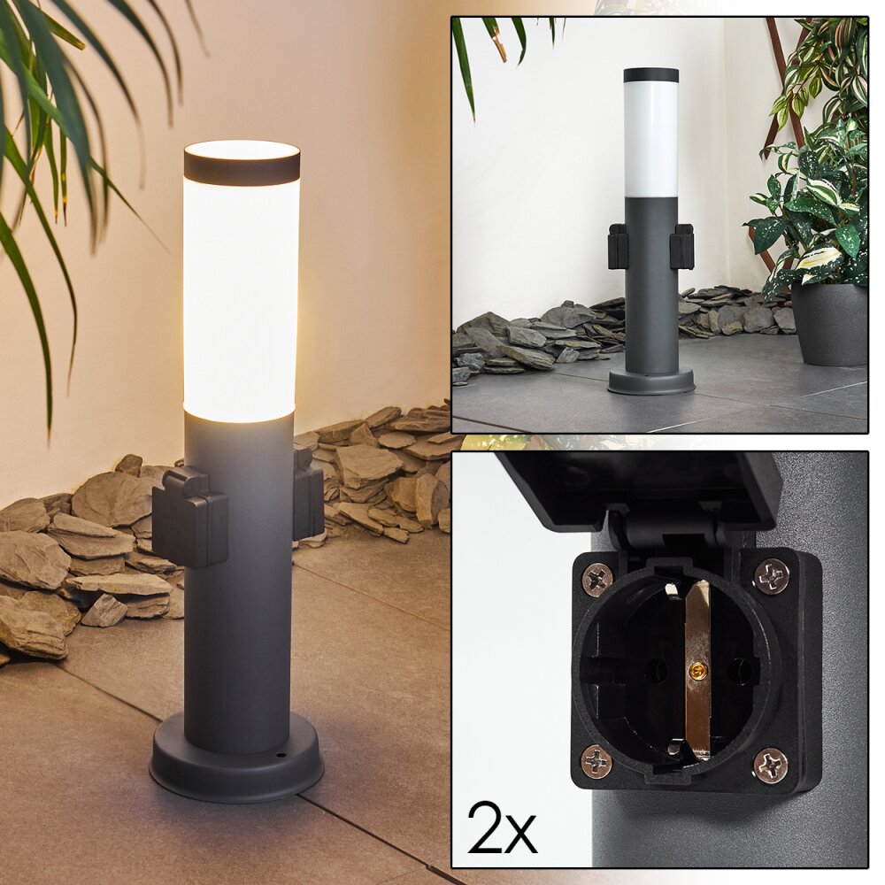 Gaborone Wegeleuchte Anthrazit, 1-flammig main product photo