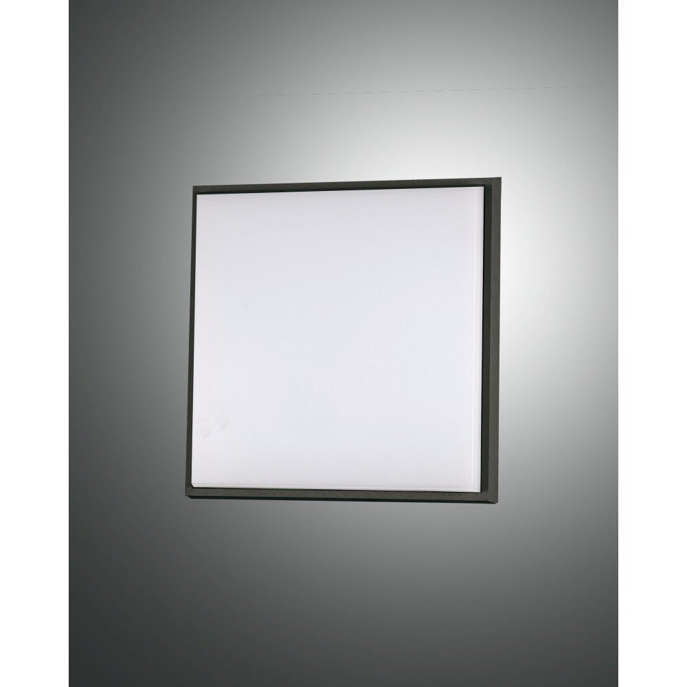 Fabas Luce Desdy Aussendeckenleuchte LED Schwarz, 1-flammig main product photo