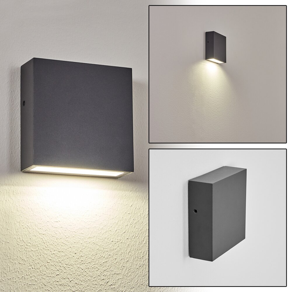 Spidern Außenwandleuchte LED Anthrazit, 1-flammig main product photo