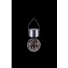 Globo HANDL12er Set Solarleuchte LED Edelstahl, 1-flammig