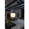 Konstsmide Assisi Solarleuchte LED Grau, 1-flammig