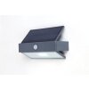 Lutec ARROW Solar-Außenwandleuchte LED Anthrazit, 1-flammig, Bewegungsmelder