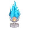 Globo Solarleuchte LED Blau, Silber, 1-flammig