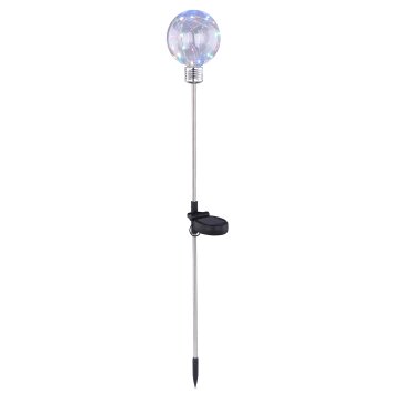 Globo 6er Set Solarleuchte LED Silber, 1-flammig, Farbwechsler