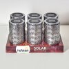 Parikia 6er Set Solarleuchte LED Kupferfarben, Silber, 1-flammig