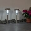 Rovigo Solarleuchte LED Nickel-Matt, 1-flammig