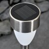 Gorizia Solarleuchte LED Edelstahl, 3-flammig