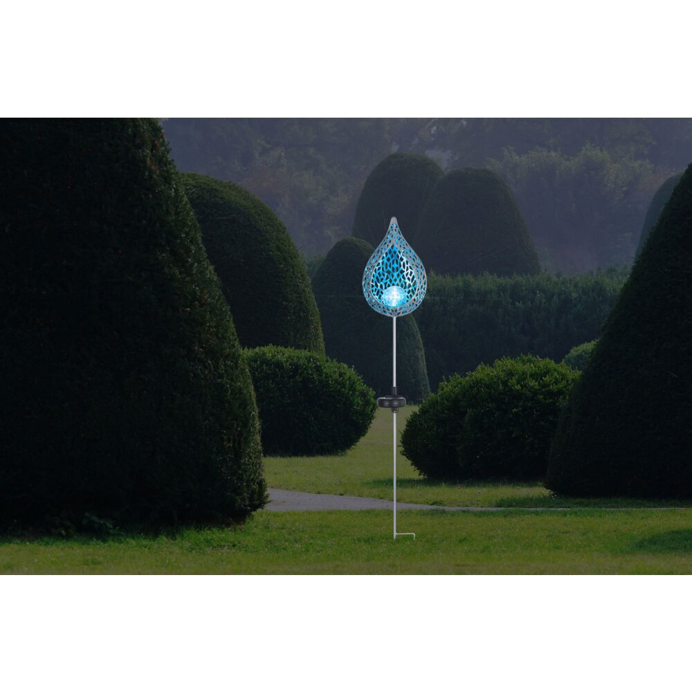 Globo Sun Solarleuchte LED Silber, 1-flammig main product photo
