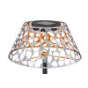 Globo  Solarleuchte LED Silber, 1-flammig