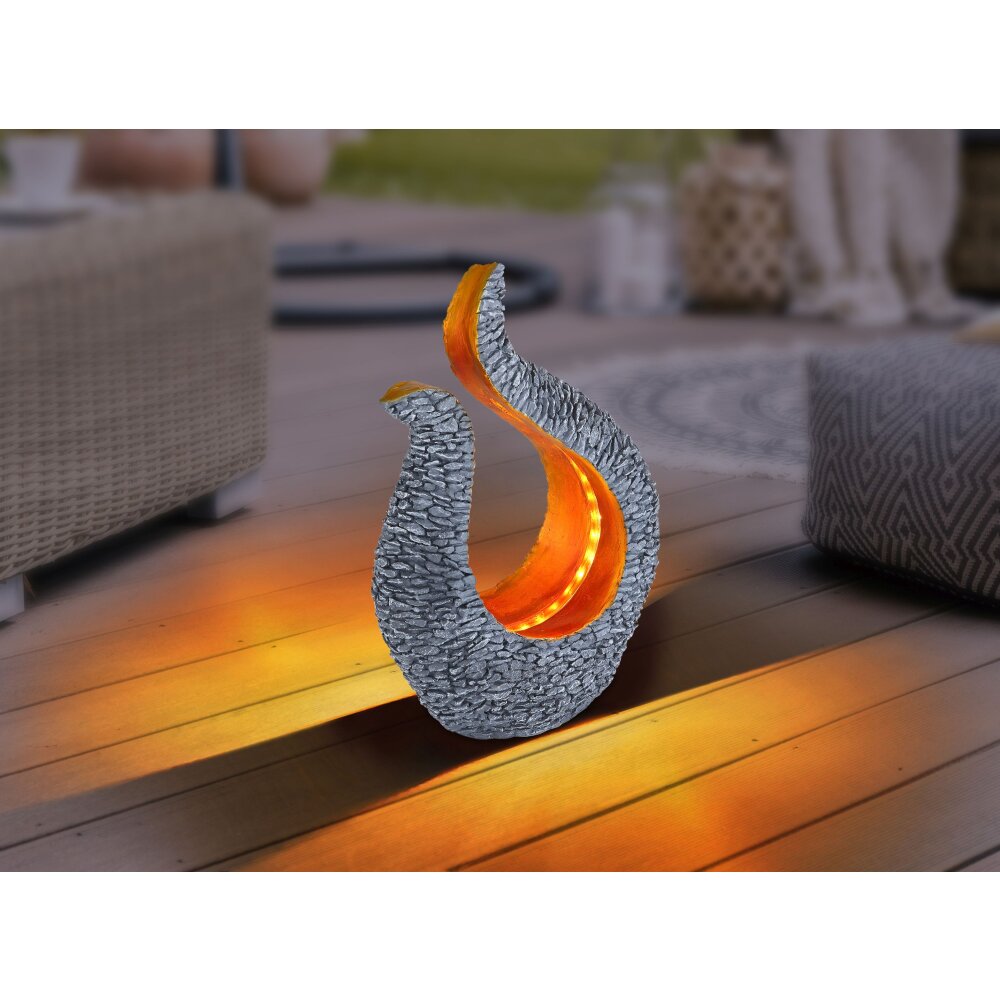 Globo Sun Solarleuchte LED Grau, 28-flammig main product photo