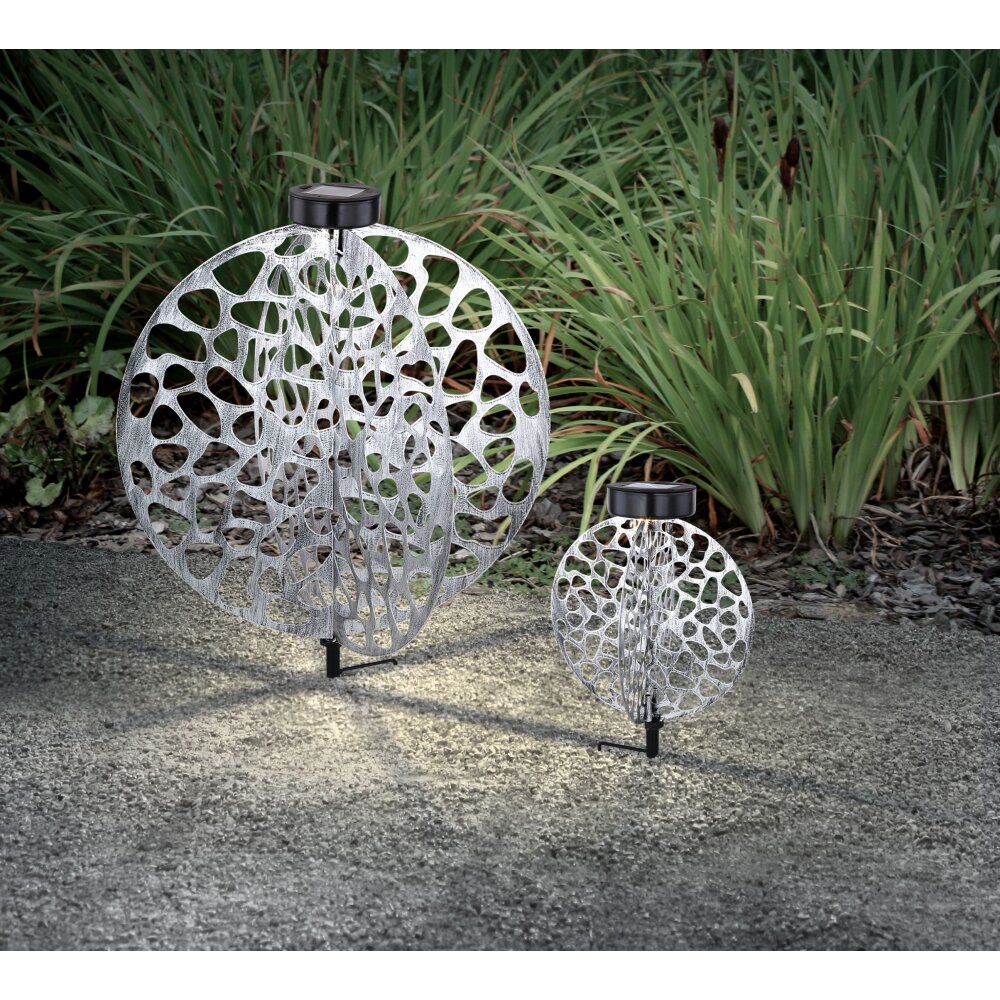 Globo Sun Solarleuchte LED Silber, 1-flammig main product photo