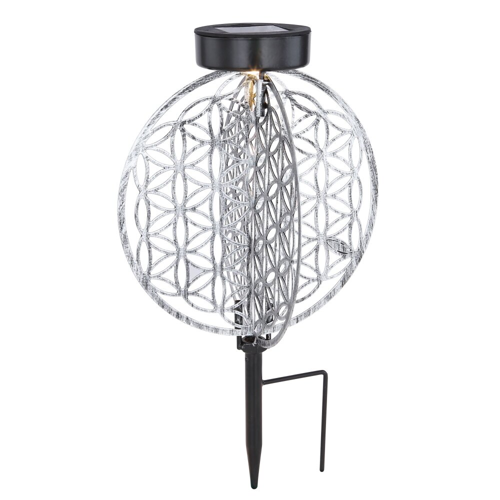 Globo Sun Solarleuchte LED Silber, 1-flammig main product photo