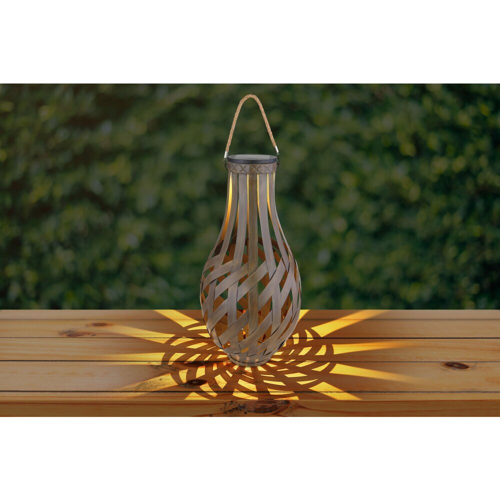 Globo Sun Solarleuchte LED Braun, 1-flammig main product photo