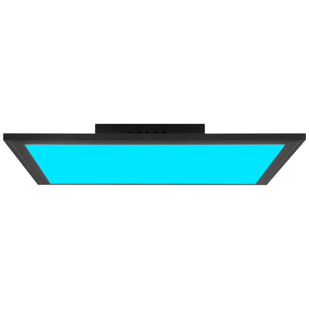 Brilliant Abie Deckenpanel LED Schwarz, 1-flammig, Fernbedienung main product photo
