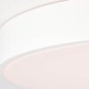 Brilliant Slimline Deckenleuchte LED Weiß, 1-flammig, Fernbedienung