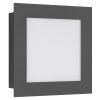 LCD 3007LEDSEN Außenwandleuchte Schwarz, 1-flammig, Bewegungsmelder