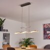 Bolonda Pendelleuchte LED Nickel-Matt, 3-flammig