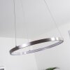 Calcium Hängeleuchte LED Nickel-Matt, 1-flammig