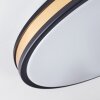 Kirtland Deckenpanel LED Gold, Schwarz, 1-flammig