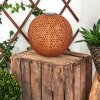 Samoao Solarleuchte LED Rostfarben, Schwarz, 1-flammig