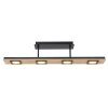 Globo JOYA Deckenleuchte LED Schwarz, 4-flammig