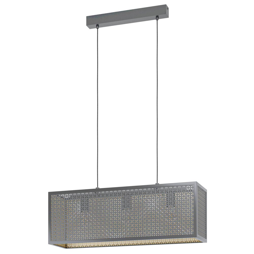 Eglo Leuchten SALLICANO Hängeleuchte Gold, Schwarz, 3-flammig main product photo