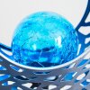 Rovinj Solarleuchte LED Blau, Silber, 1-flammig