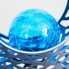 Rovinj Solarleuchte LED Blau, Silber, 1-flammig