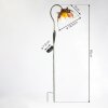 Taft Solarleuchte LED Bernsteinfarben, Grün, Kupferfarben, 1-flammig