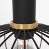 Steinhauer Aureole Pendelleuchte Schwarz, 1-flammig