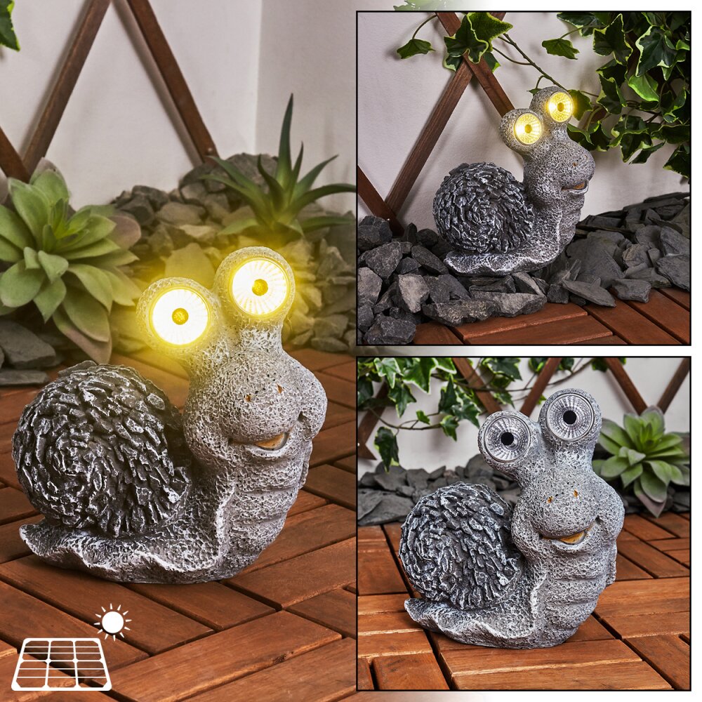 Sunderby Solarleuchte LED Grau, Orange, 2-flammig main product photo