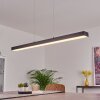 Seaton Pendelleuchte LED Schwarz, 1-flammig