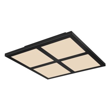 Globo SAHIDA Deckenpanel LED Schwarz, 1-flammig, Fernbedienung, Farbwechsler Globo SAHIDA Deckenpanel LED Schwarz, 1-flammig, Fernbedienung, Farbwechsler