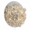 By Rydens Gross Wandleuchte Chrom, 8-flammig
