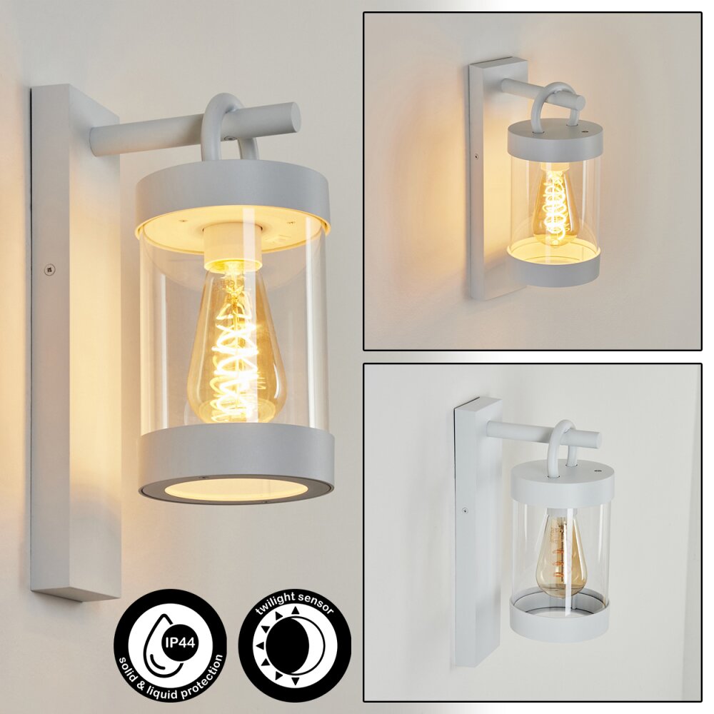 Fulham Außenwandleuchte Weiß, 1-flammig main product photo