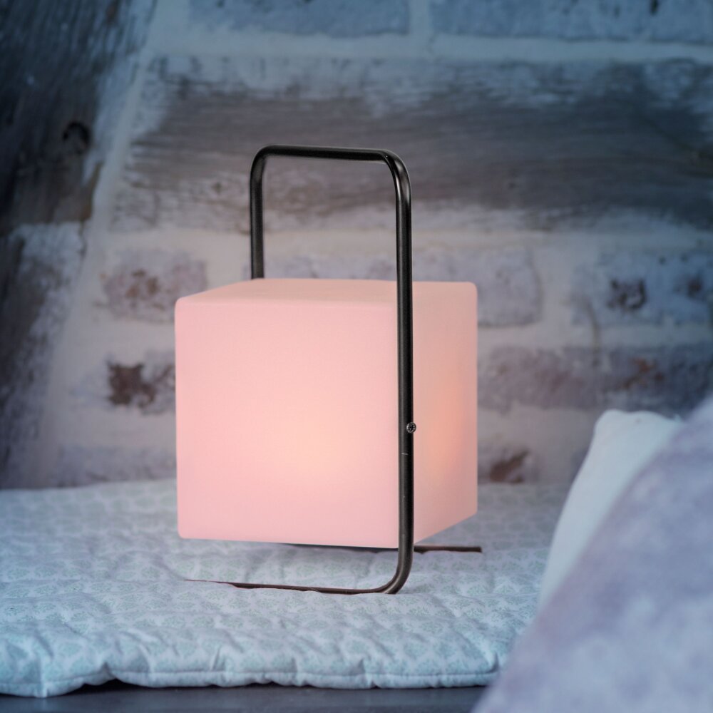 Leuchten Direkt KENO Tischleuchte LED Schwarz, 1-flammig, Fernbedienung, Farbwechsler main product photo
