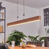 Hyllinge Pendelleuchte LED Chrom, Grau, 1-flammig