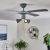 Marigliano Deckenventilator Grau, Silber