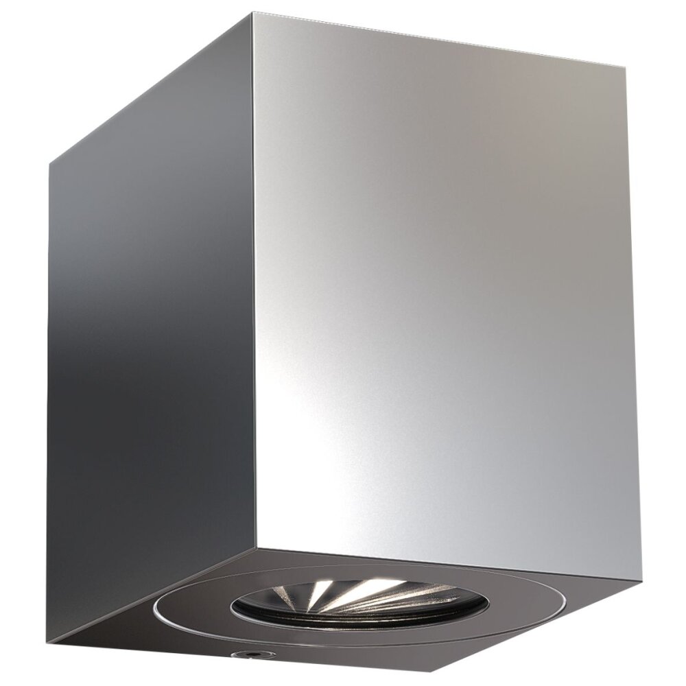 Nordlux CANTO Außenwandleuchte LED Silber, 2-flammig main product photo