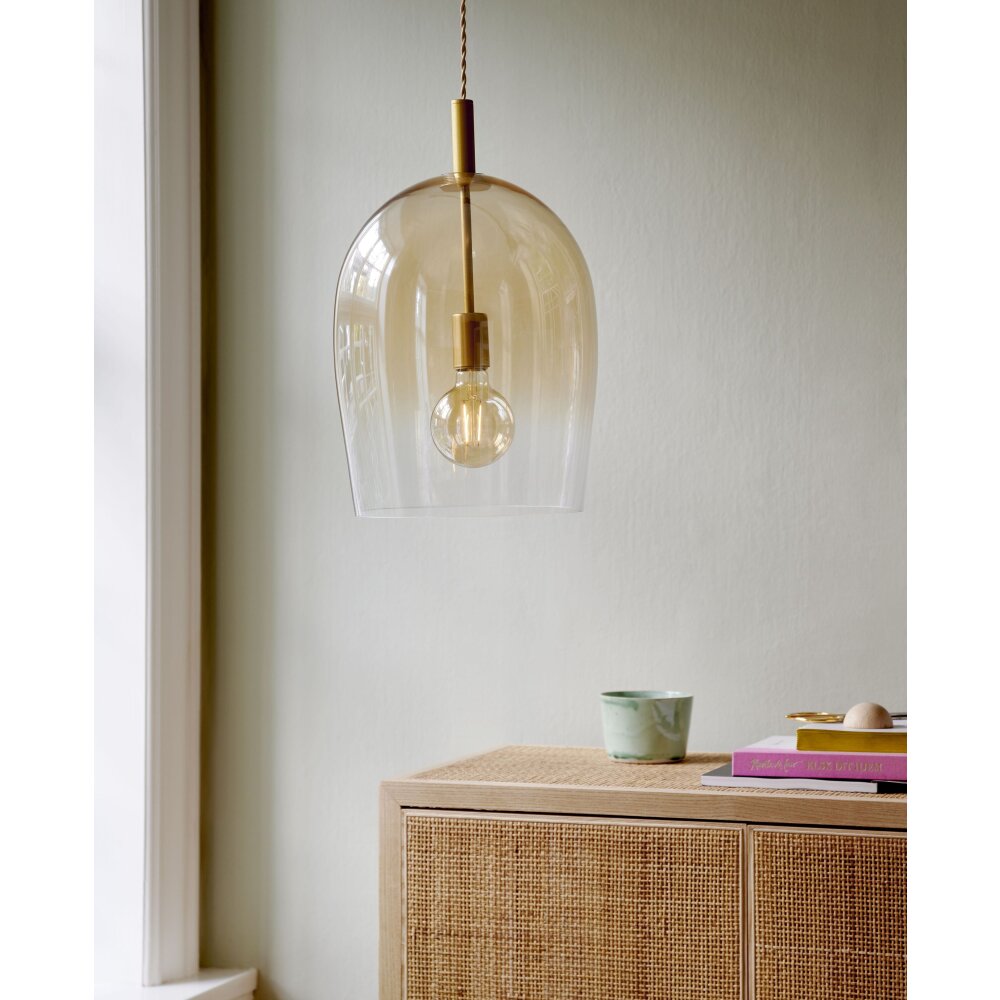 Nordlux UMA Pendelleuchte Messing, 1-flammig main product photo