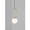 Design For The People by Nordlux SHAPES Pendelleuchte Messing, 1-flammig