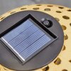 Revere Solar-Kugelleuchte LED Braun, Schwarz, 1-flammig
