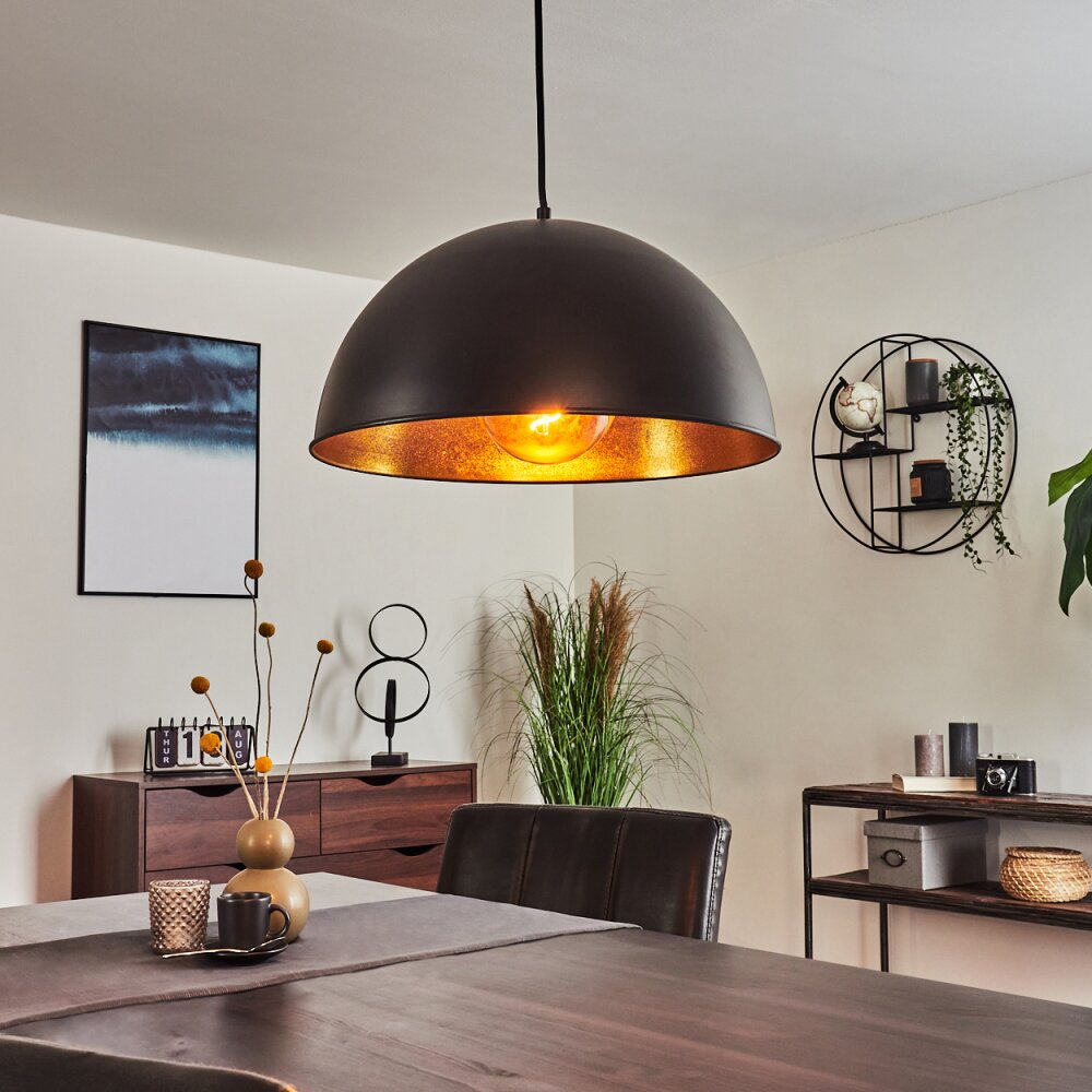 Cigliano Hängeleuchte Schwarz, 1-flammig main product photo