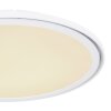Globo SAMU Deckenpanel LED Weiß, 1-flammig, Fernbedienung, Farbwechsler