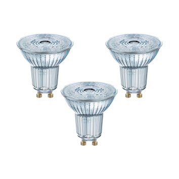 Osram 3er Set LED GU10 4,3 Watt 2700 Kelvin 350 Lumen