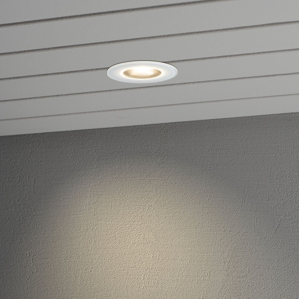 Konstsmide Deckeneinbauleuchte LED Weiß, 1-flammig main product photo