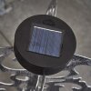 Mesan Solar-Kugelleuchte LED Schwarz, Silber, 1-flammig